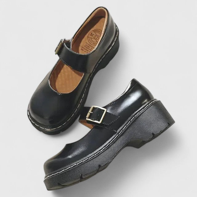 DELACROIX | Babies Plateforme à Boucle pour Femme Aveline