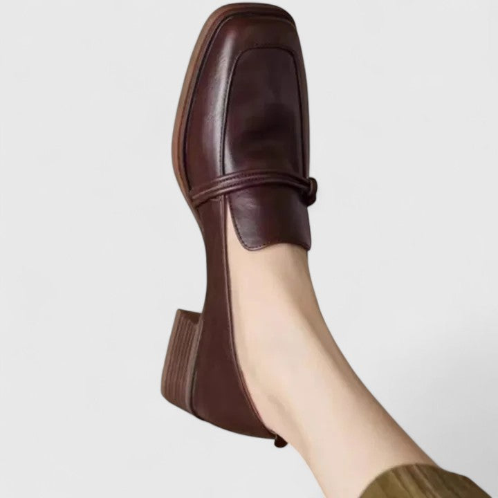 DELACROIX | Mocassins Bout Carré pour Femme Michèle