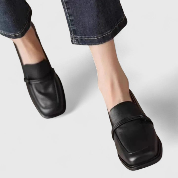 DELACROIX | Mocassins Bout Carré pour Femme Michèle