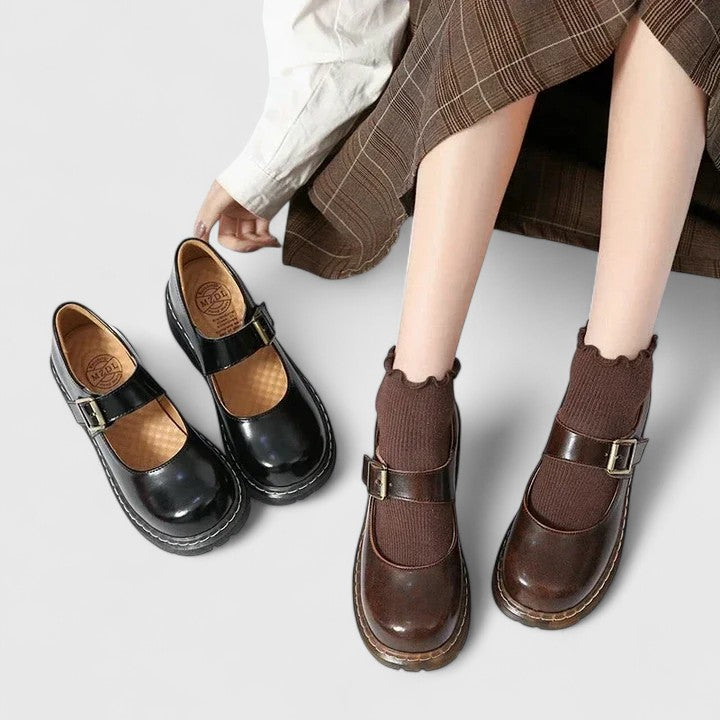 DELACROIX | Babies Plateforme à Boucle pour Femme Aveline