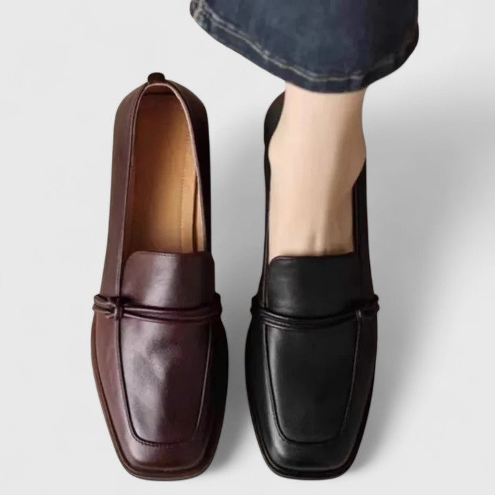 DELACROIX | Mocassins Bout Carré pour Femme Michèle