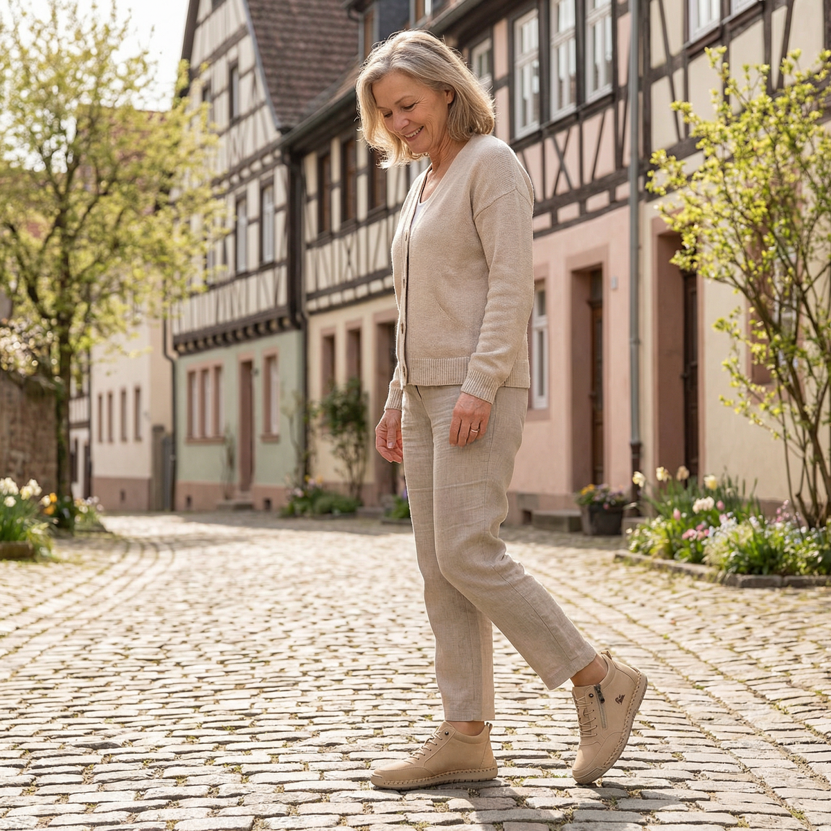 DELACROIX | Baskets Montantes Zippées pour Femme Chloé
